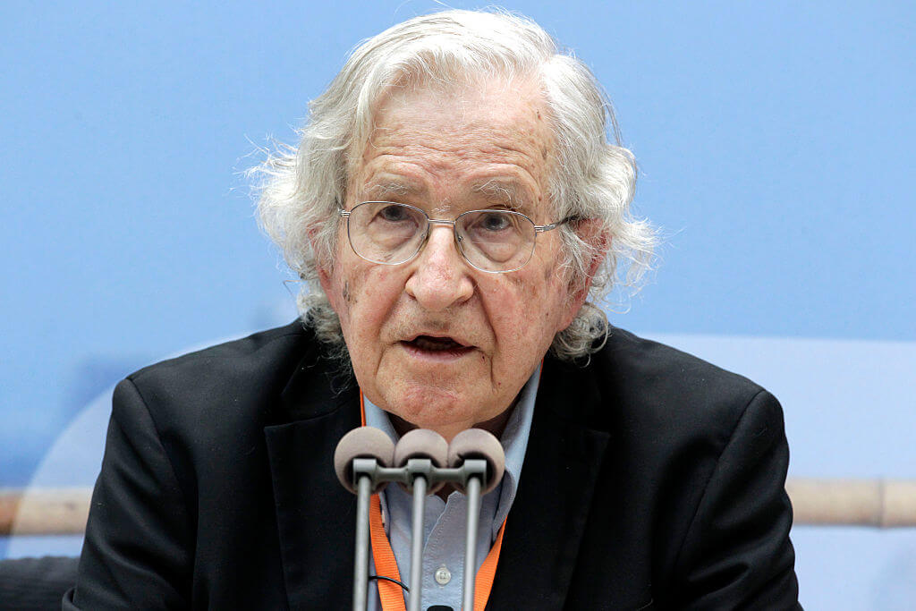 Noam Chomsky Foto: jacobinmag.com